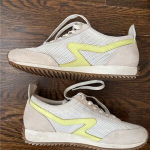 rag & bone Beige and Yellow Sneakers